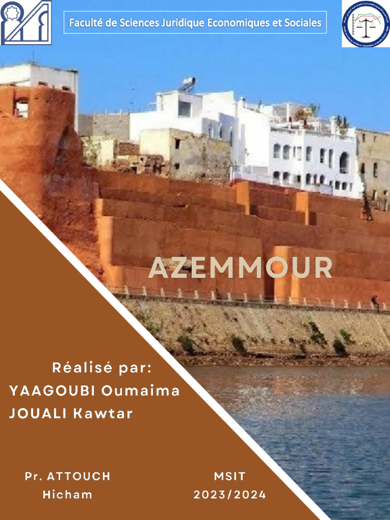 Azemmour : Patrimoine et Tourisme | PDF | Tourisme
