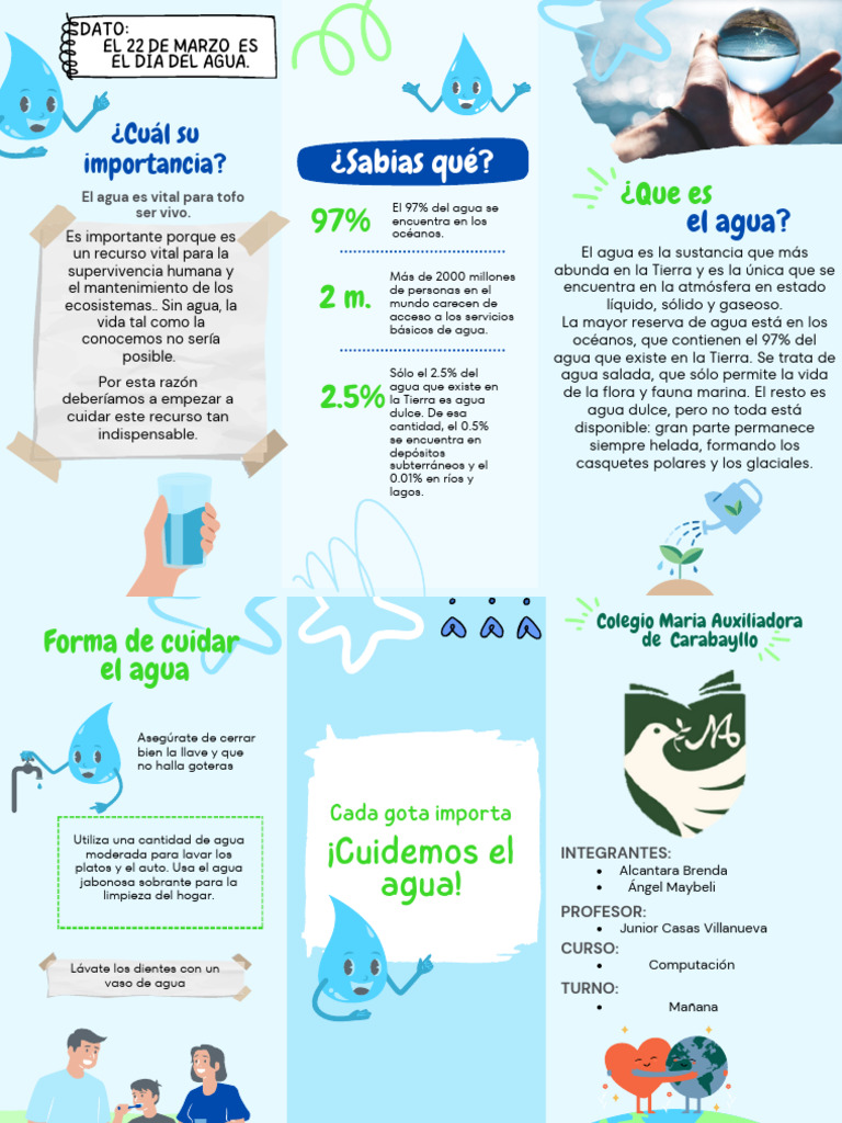 Cuidado y importancia del agua | PDF | Agua | Ciencias de la Tierra