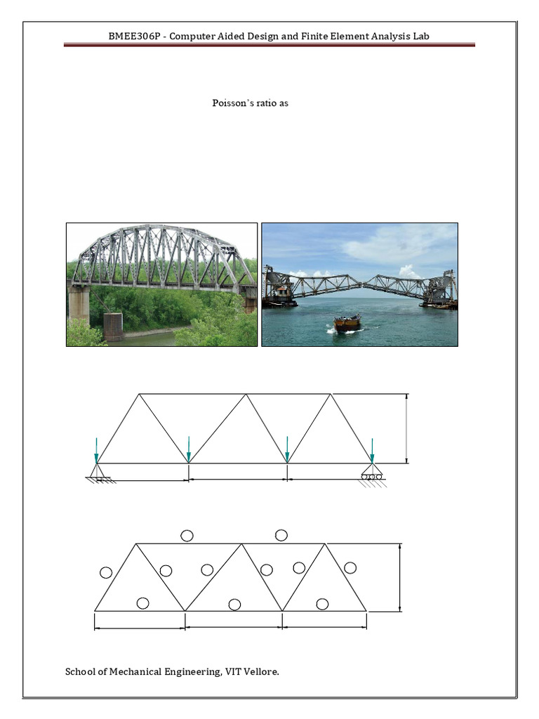 Truss Analysis Using FEM in ANSYS | PDF | Truss | Finite Element Method