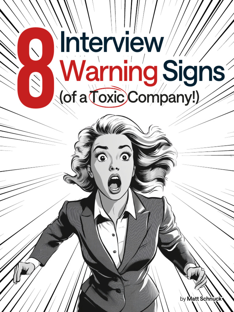 Interview Red Flags in Toxic Companies | PDF