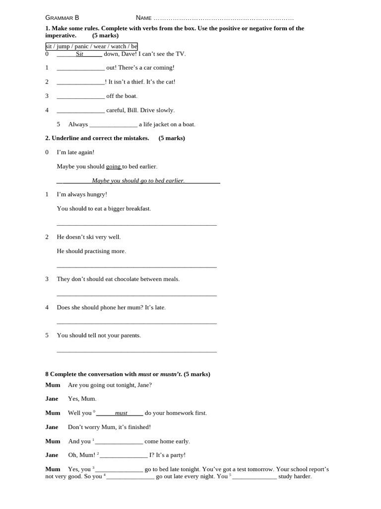 modals_test | PDF | Linguistics | Linguistic Morphology