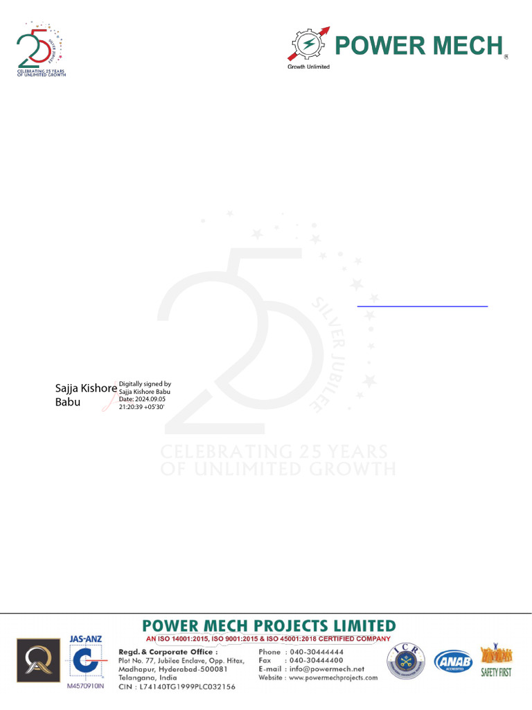 Powermech 05092024213117 Ar2024 | PDF | Infrastructure | United Arab  Emirates