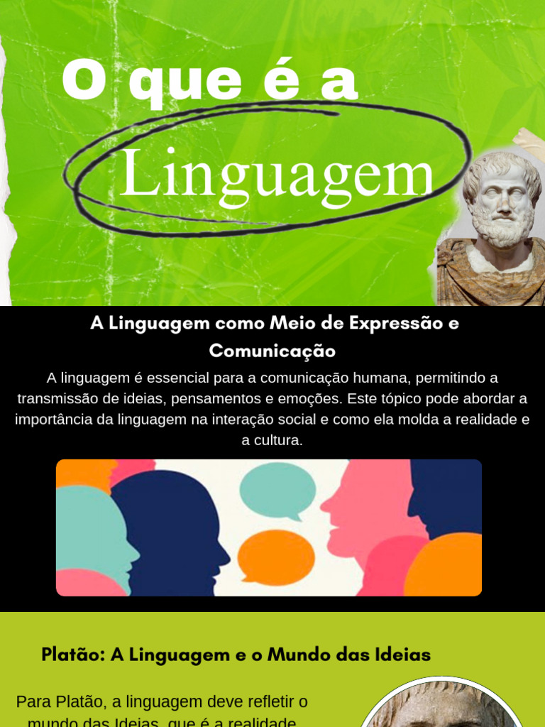 A Importância da Linguagem na Comunicação | PDF | Comunicação | Realidade