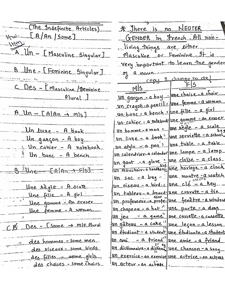 Articles 11th Class | PDF