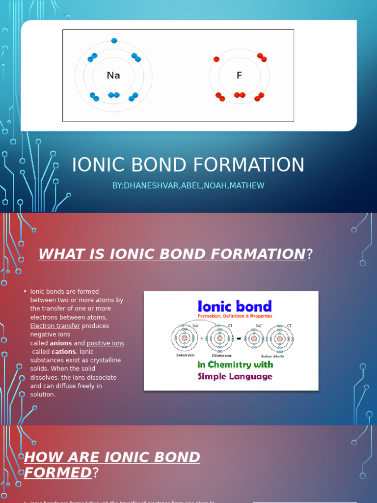 Ionic Bond Formation Explained | PDF | Ion | Ionic Bonding
