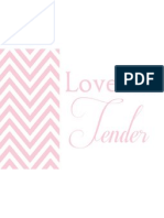 Valentine Love Me Tender Print-Pale Pink