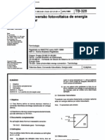 Abnt - NBR 10899 TB 328 - Conversao Fotovoltaica de Energia Solar