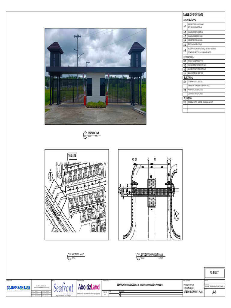 Guard House Design Plan