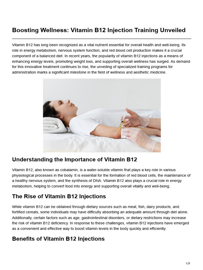 bac water vs normal saline Vitamin B12 Injection Dosage for Adults: 7 Key Medical Guidelines main image 1