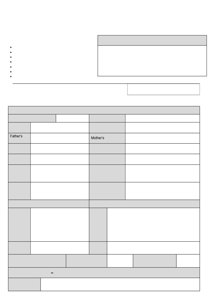 Data Collection Form for Recruitment | PDF | Passport | Government And ...