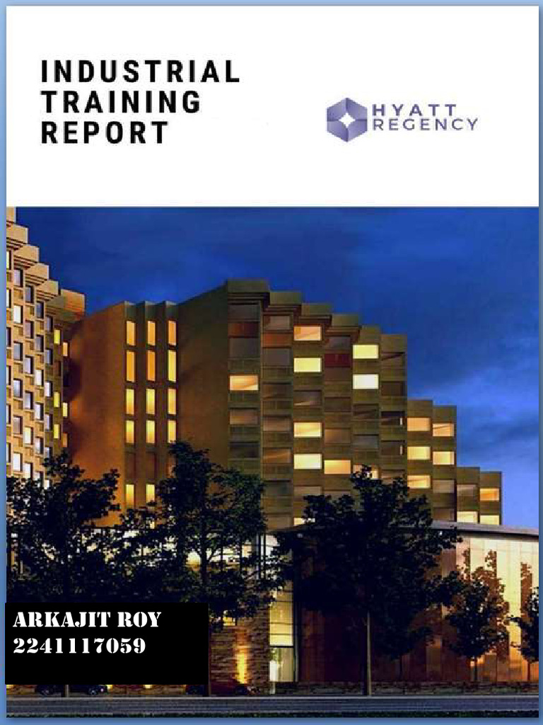 Hyatt Regency Training Experience Report | PDF | Business | Self ...