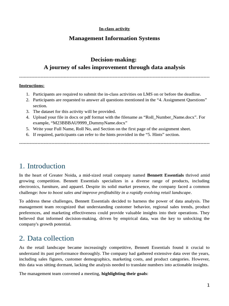 Data-Driven Sales Improvement Guide | PDF | Marketing | Data Analysis