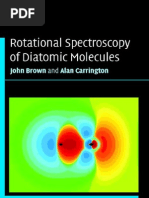 Rotational Spectroscopy of Diatomic Molecules, Brown J, CUP 2003