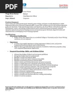 Download Grant Writer Job Description 01-18-2012 by ResponsiveEd SN79353739 doc pdf