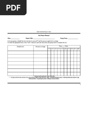 Project Planner