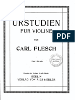 carl flesch - urstudien für violine (german - français - english)