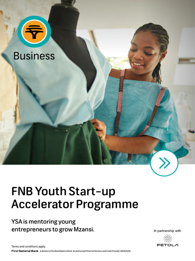 FNB Youth Start-up Accelerator Program | PDF | Mentorship | Startup Company