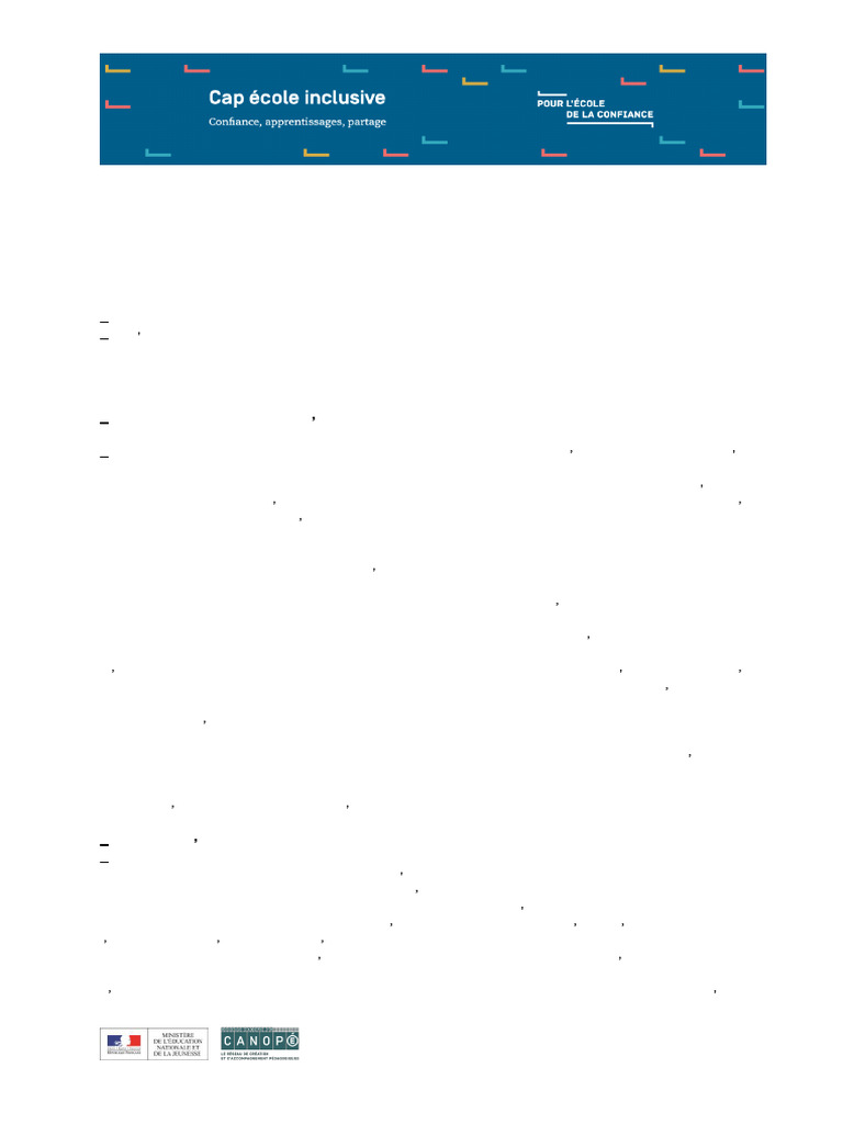 Troubles cognitifs chez les enfants : enjeux et solutions | PDF ...