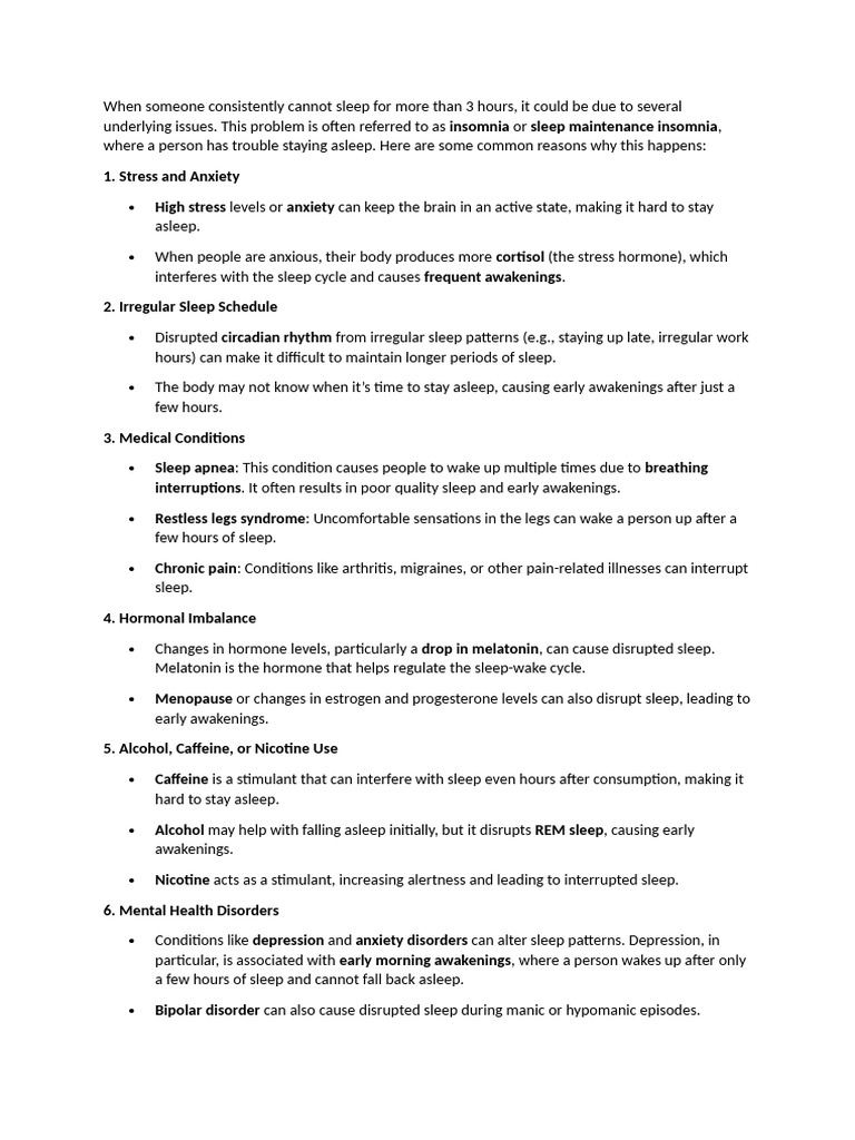 The Science Behind Sleep 3 | PDF | Sleep | Insomnia