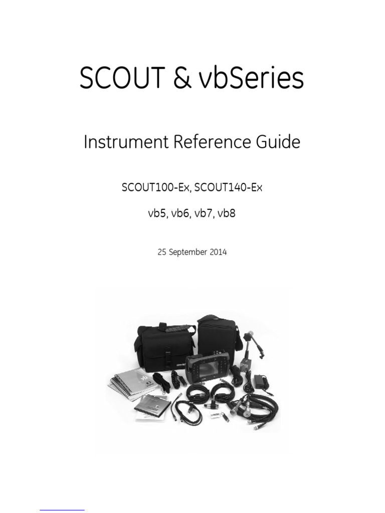 Bently Nevada SCOUT 100 Manual Guide | PDF | Trademark | Computing