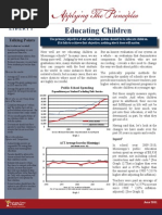 Applying The Principles: Educating Children