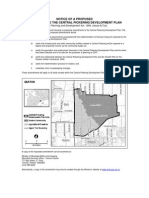 Notice of A Proposed Amendment To The Central Pickering Development Plan