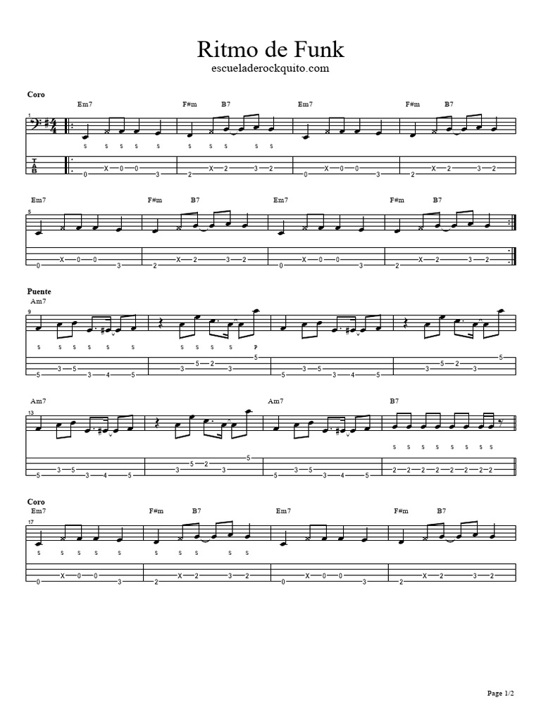 Ritmo de Funk | PDF