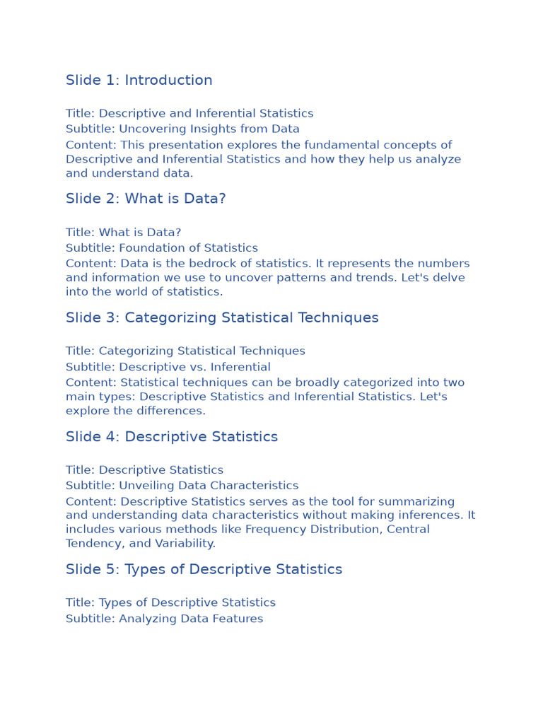 6 alt | PDF | Statistics | Statistical Inference