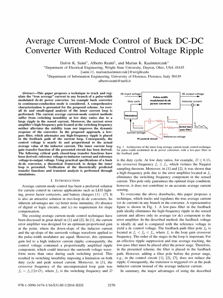 Saini 2016 Pdf Amplifier Feedback