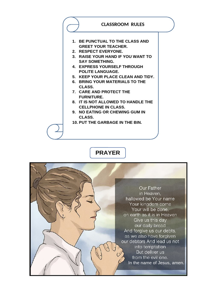 Classroom Rules and Etiquette Guide | PDF | Wellness