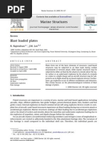 Blast Loaded Plates