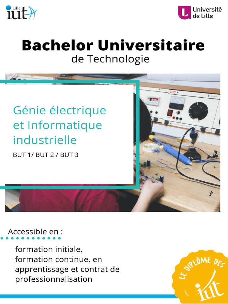 BUT GEII : Formation en Génie Électrique | PDF | Électronique