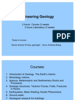 Lecture 1 - Geology