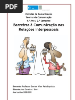 Barreiras Comunicacao