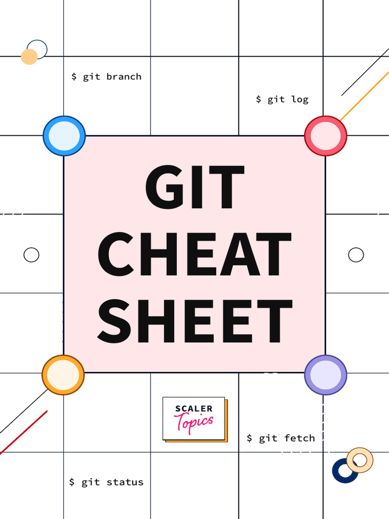 Git Cheat Sheet - Scaler Topics | PDF | Data Management | Operating ...