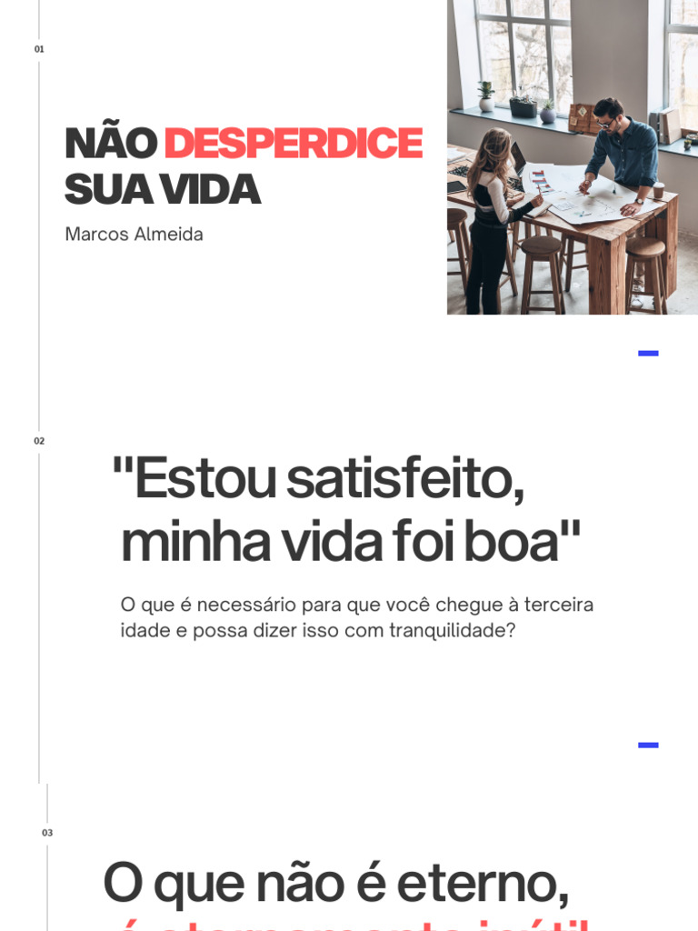 Não Desperdice Sua Vida: Glorificando a Deus | PDF