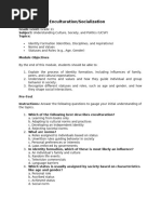 Values Education Module for Grade 9 | PDF | Learning | Question