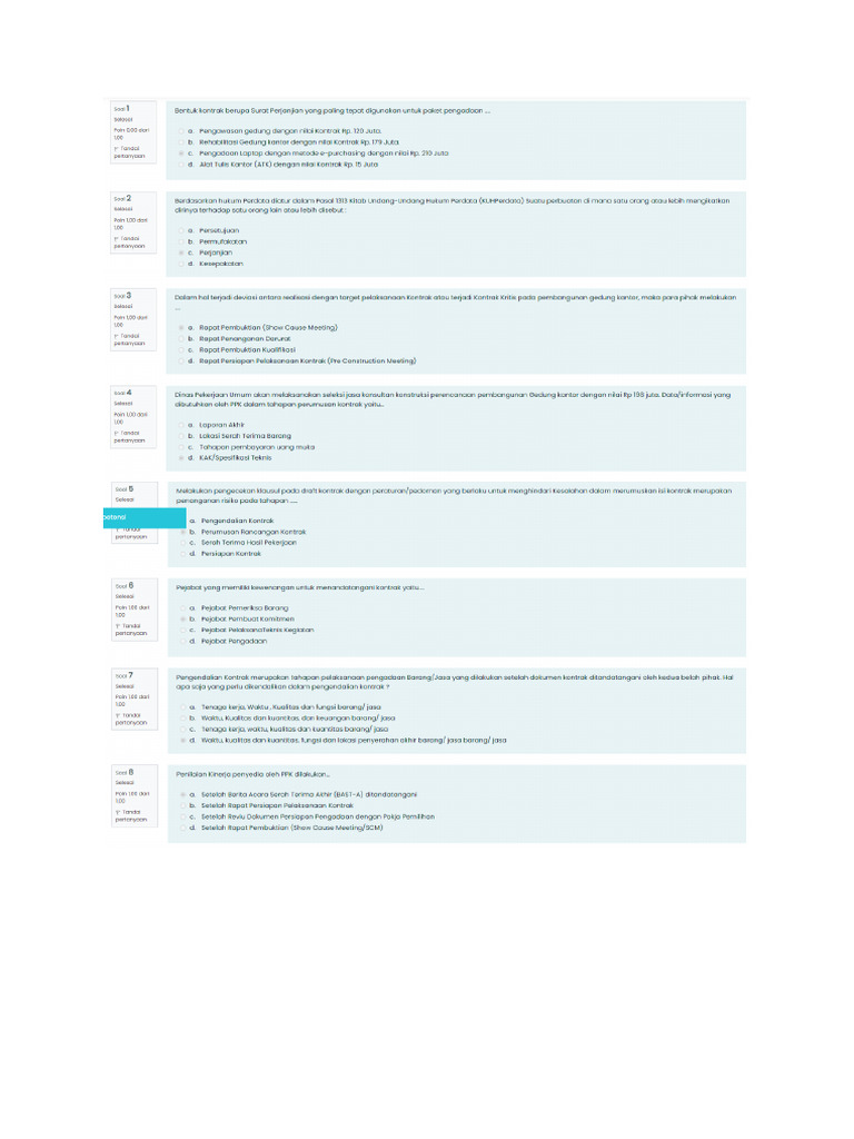 Tes Modul 4 | PDF