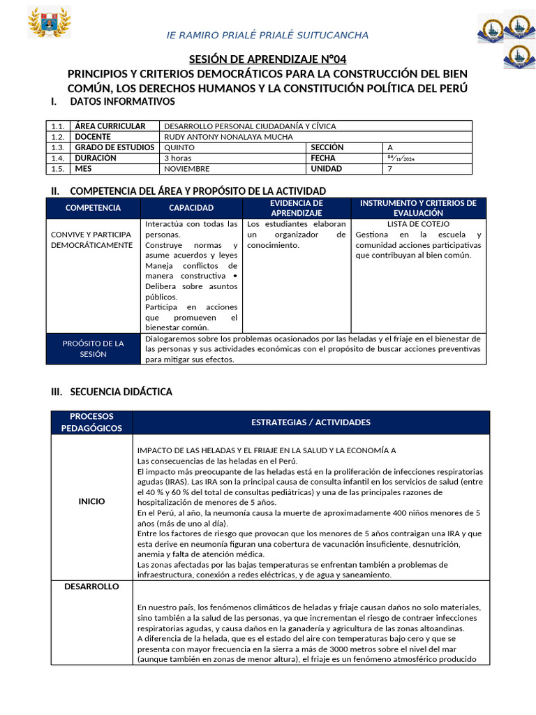 Impacto de Heladas en Salud y Economía | PDF | Nieve | Neumonía