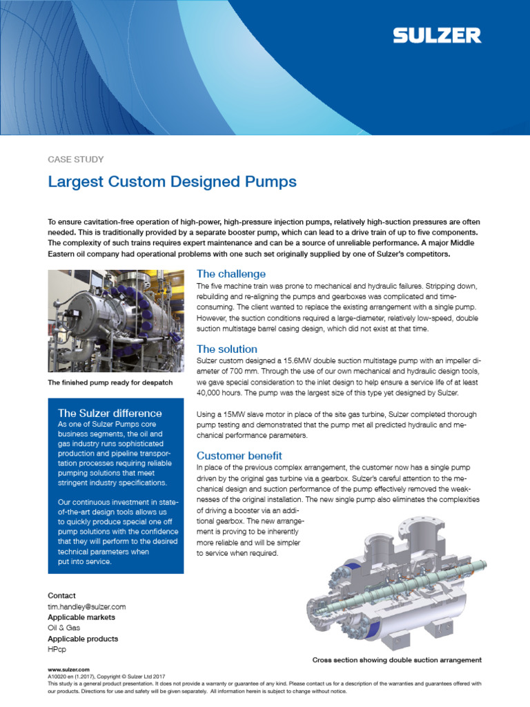 CustomDesignedPumps A10020 | PDF | Pump | Mechanical Engineering