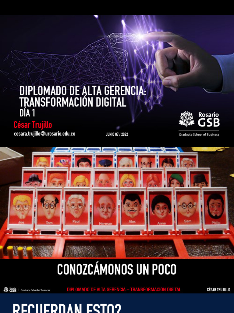 Diplomado en Alta Gerencia Digital | PDF | Informática | Tecnología digital