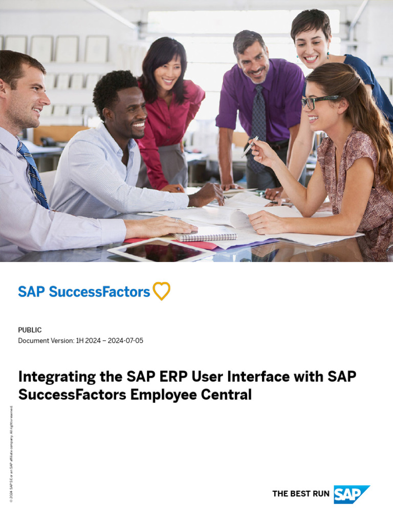 Integrating The SAP ERP User Interface With SAP SuccessFactors Employee ...