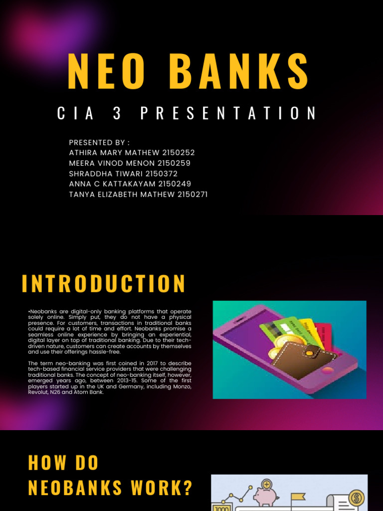 Neo Banks | PDF | Banks | Credit Card