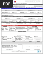 General Intake Sheet DSWD Form | PDF | Psychosocial