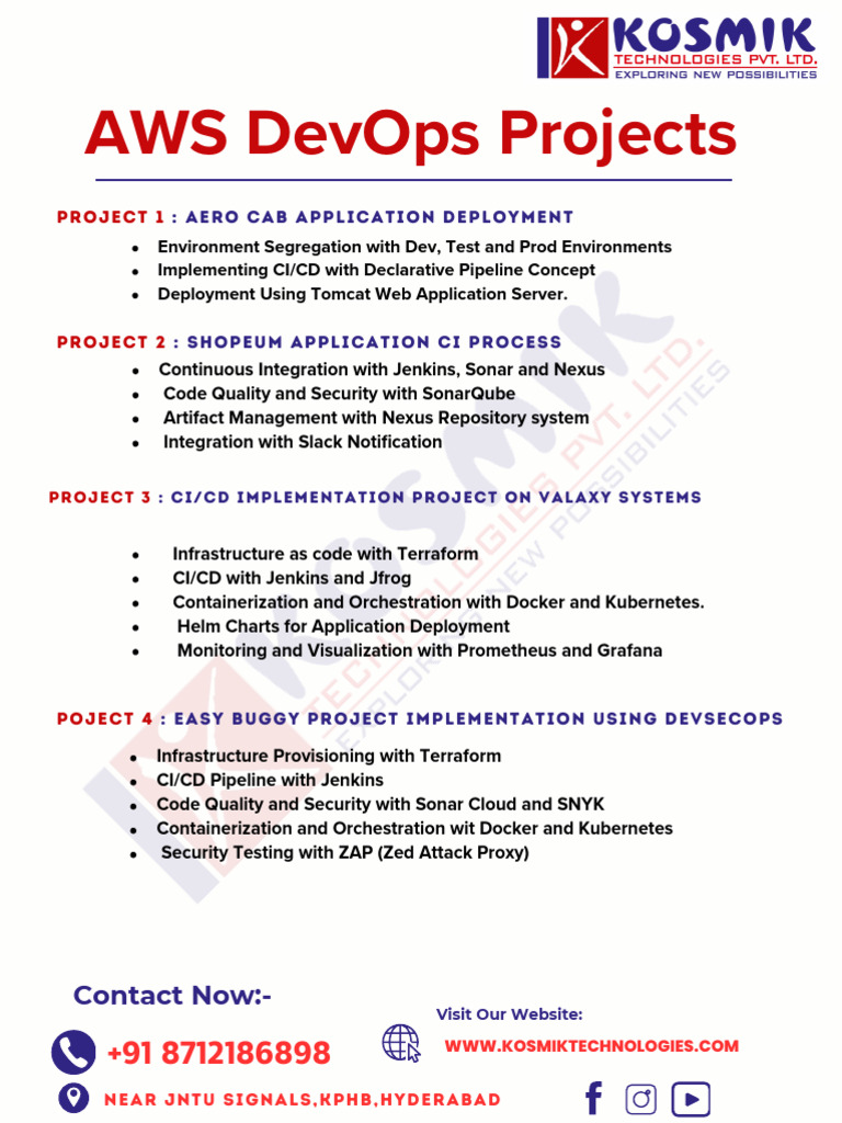 AWS DevOps Projects for Beginners | PDF