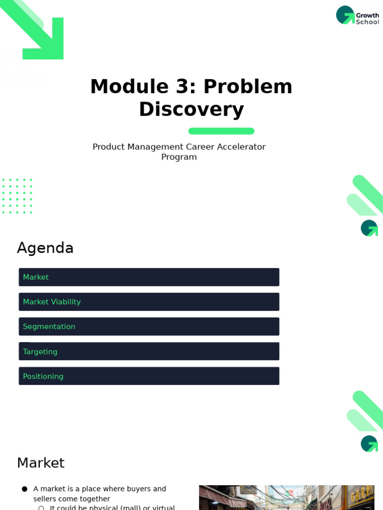 Module 3 - Session 2 - Problem Discovery | PDF | Market Segmentation ...