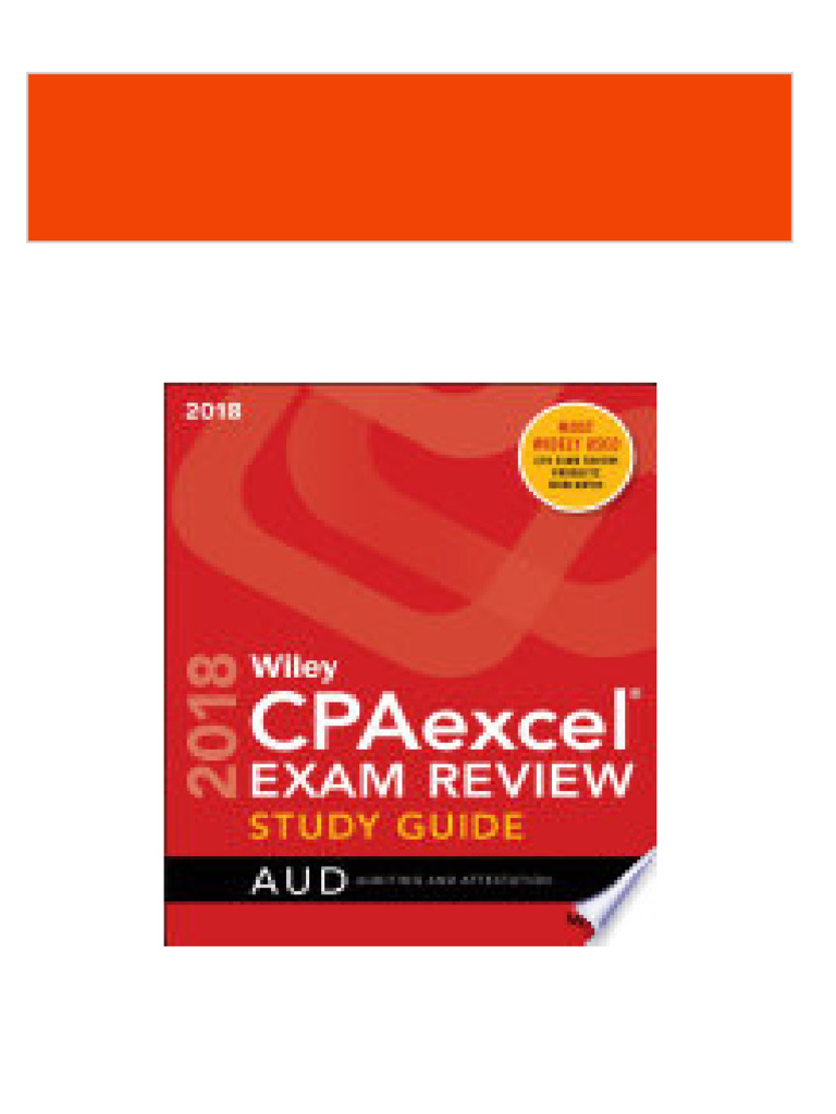 Wiley Cpaexcel Exam Review 2018 Study Guide Auditing and Attestation ...