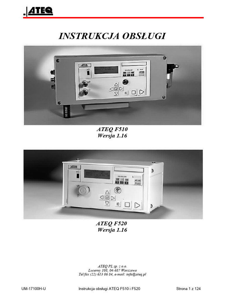 ATEQ F520h-Pol | PDF