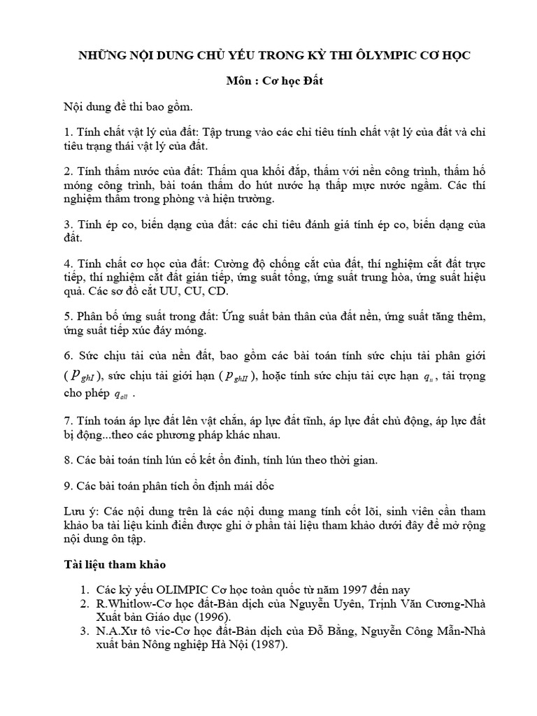 5) de Cuong Co Hoc Dat | PDF