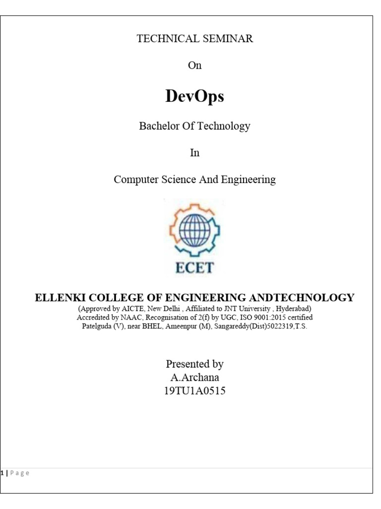 DevOps Report | PDF | Software Development Process | Agile Software ...